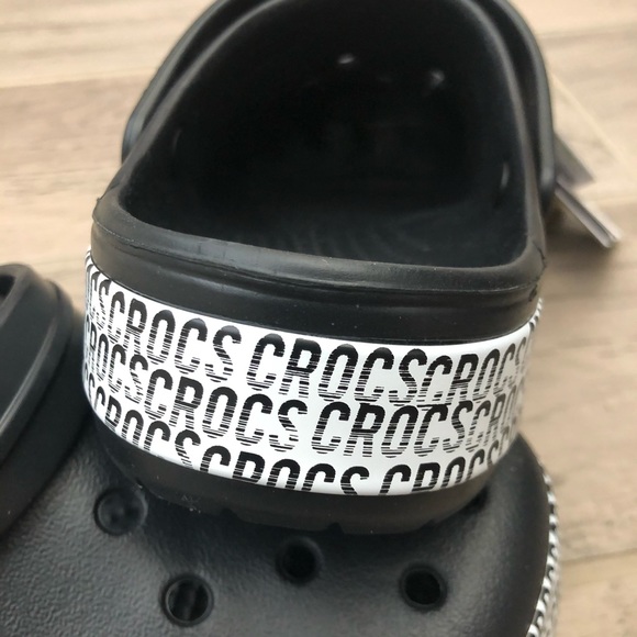 Crocs Men’s Crocband Logo Motion Clog Sandals -NEW - Picture 8 of 9